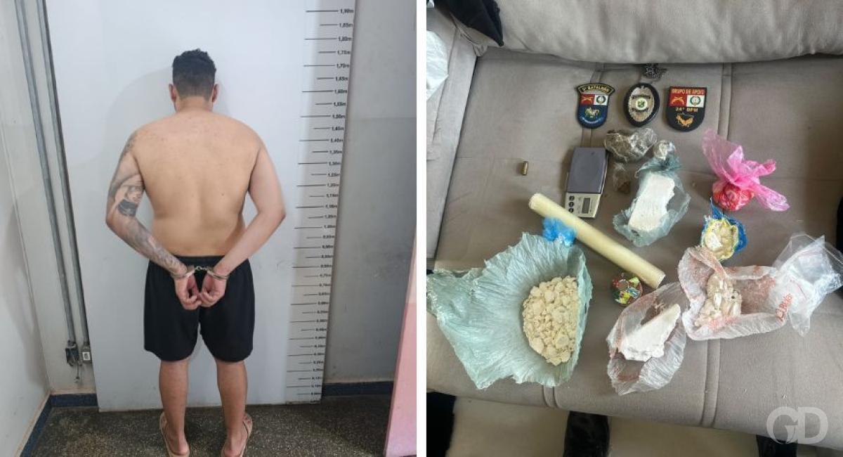 Suspeito de tráfico é preso por manter namorada em cárcere privado em Cuiabá