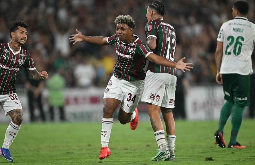 Thiago Silva rasga elogios a Wesley Natã, autor do gol do Fluminense contra o Palmeiras na Libertadores: 'Vai arrebentar'