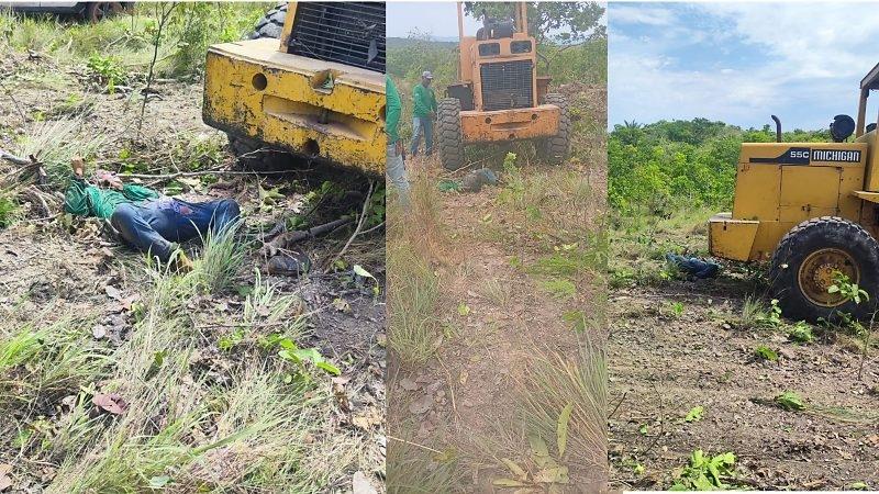 Trabalhador morre atropelado pelo proprio trator em fazenda de Livramento