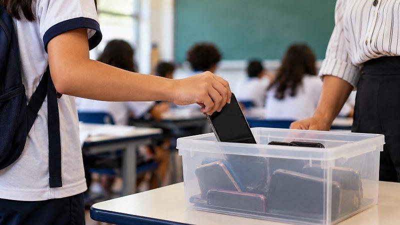 Várzea Grande proíbe celulares até no recreio e prevê advertências para alunos