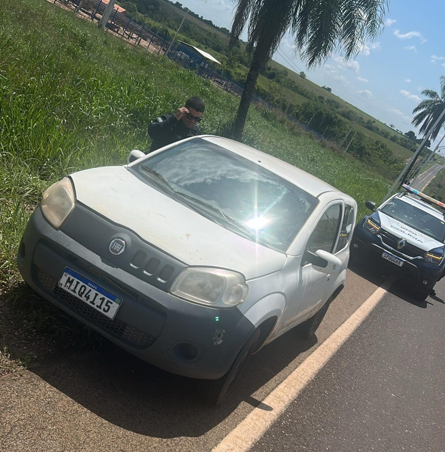 Vítimas de sequestro são resgatadas pela PM durante ação que recupera veículos em Nova Marilândia