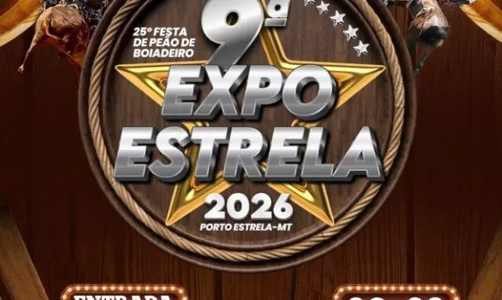 9ª Expo Estrela promete três noites de tradição, emoção e entrada gratuita em Porto Estrela
