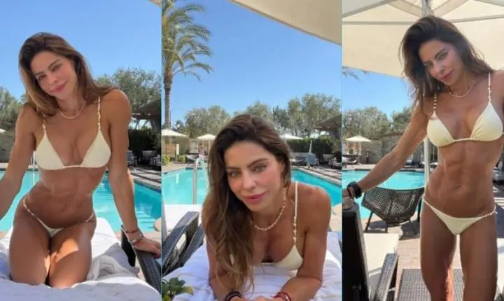 À beira da piscina, Daniela Cicarelli faz alerta sobre deficiência de vitamina D