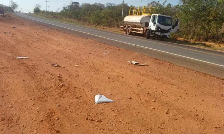 Acidente de trânsito na MT 240 deixa casal ferido em Nortelândia