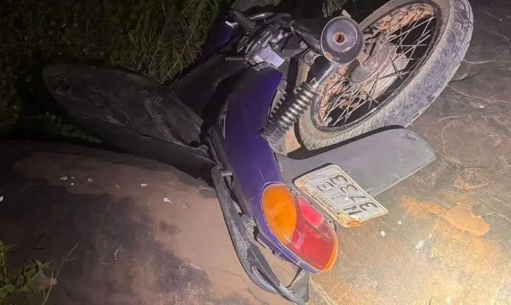 Acidente entre caminhonete e moto na rodovia MT-240 deixa ferido em Diamantino
