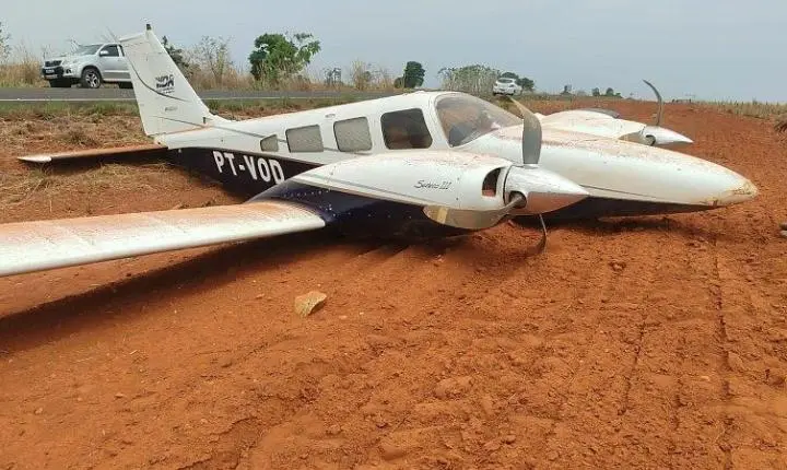 Aeronave que buscaria Júlio Campos realiza pouso forçado no interior de MT