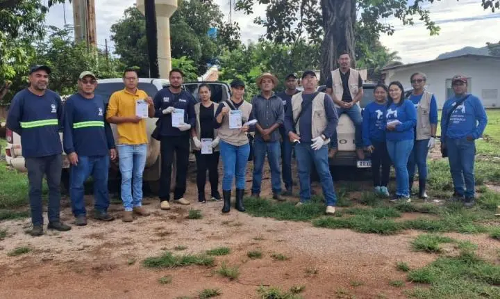 Alerta de Saúde em Rosário Oeste: Força-tarefa combate avanço da Dengue e Caramujo Africano no Distrito de Bauxi