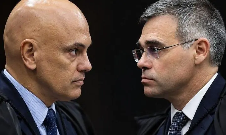 Alexandre de Moraes e André Mendonça quase “saem na porrada” no STF