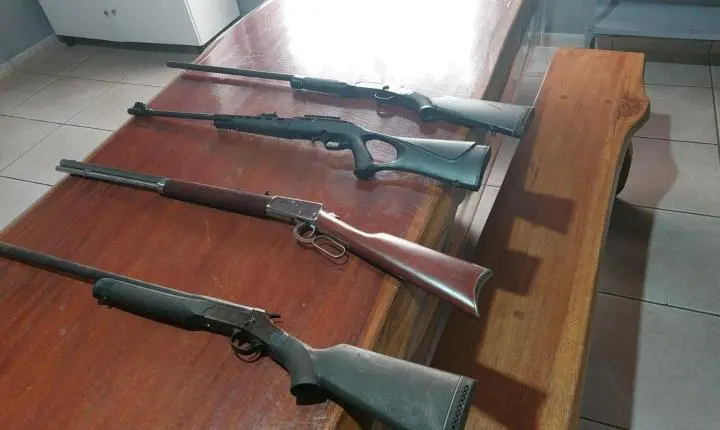 Ameaça em Nova Marilândia: Polícia Militar apreende arsenal após denúncia de mulher em separação