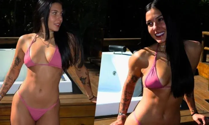 Ana Castela espanta o frio com foto de biquíni e arranca elogios de seguidores