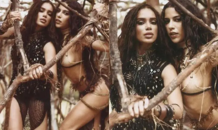 Anitta abre baú de fotos com Marina após single e famosos reagem