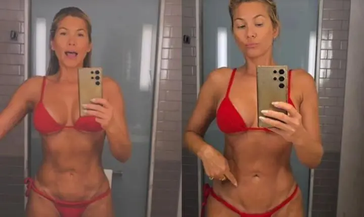 Após sessão de drenagem, Livia Andrade mostra resultado em antes e depois: 