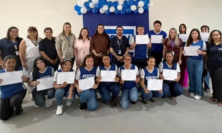 Assistência Social de Nobres realizou formatura de três novas turmas profissionalizantes