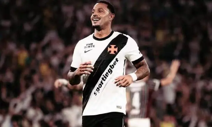 Atacante do Vasco é alvo de operação contra tráfico de armas e drogas