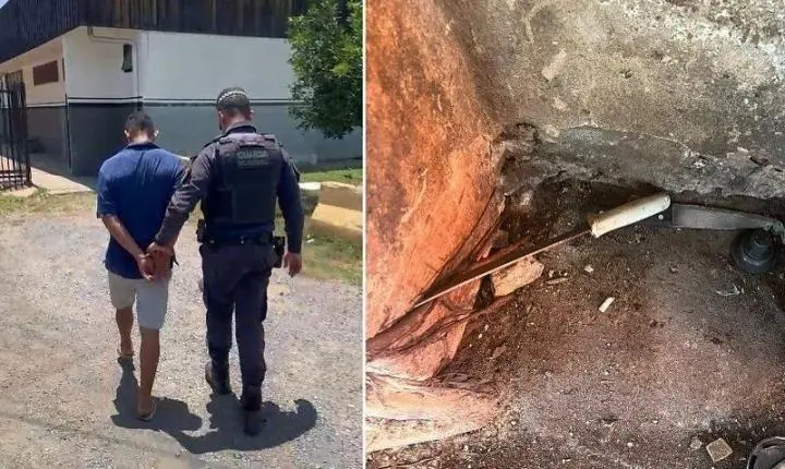 Ataque com faca contra namorada termina com homem preso em Várzea Grande