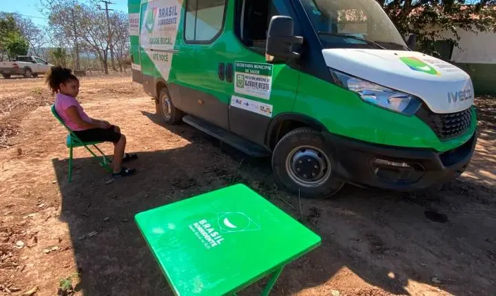 Atendimento odontológico móvel chega aos moradores do Bauxi em Rosário Oeste