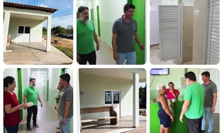 Atendimento renovado: reforma do PSF 2 entra na reta decisiva em Rosário Oeste