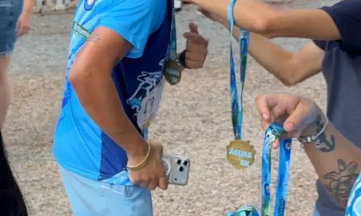 Atletas de Rosário Oeste brilham na 2ª Corrida das Águas em Nobres