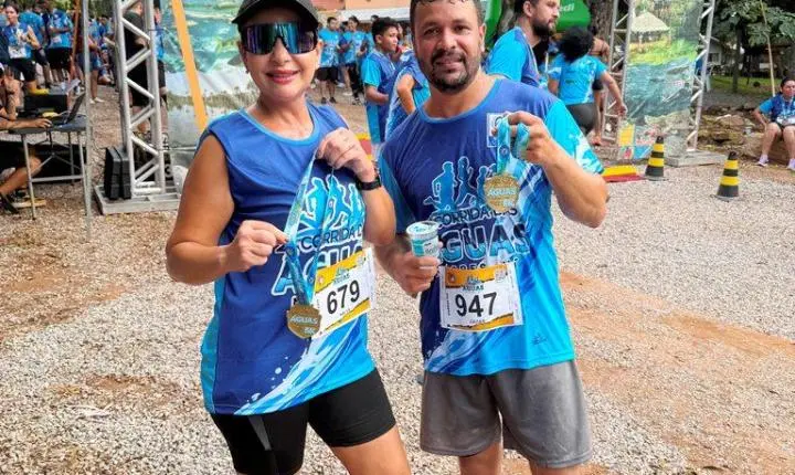 Atletas de Rosário Oeste brilham na 2ª Corrida das Águas em Nobres