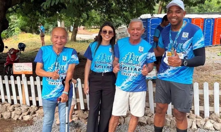 Atletas de Rosário Oeste brilham na 2ª Corrida das Águas em Nobres