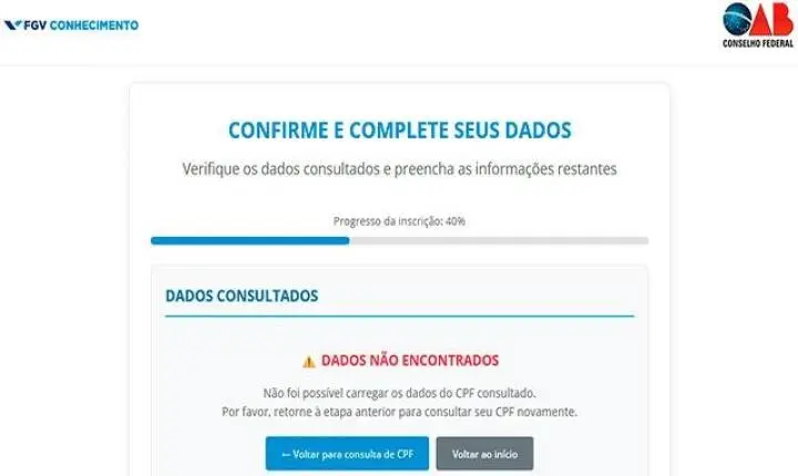 Bacharéis e estudantes de Direito caem em golpe de falso site para inscrição da 47ª prova da OAB
