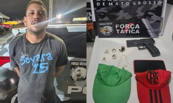 Bandidos sequestram mulheres na saída de igreja, exigem Pix e batem carro durante fuga em Cuiabá