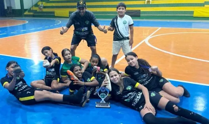 Bauxi conquista o título do quadrangular feminino sub-13 em Rosário Oeste