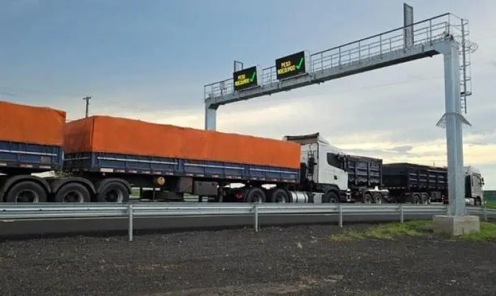 BR-364 terá sistema de pesagem em alta velocidade em Acorizal; entenda o que muda