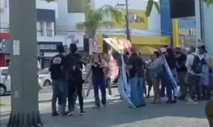 Cabos eleitorais da Professora Graciele e Bolsonaro da Shopee brigam em Sinop