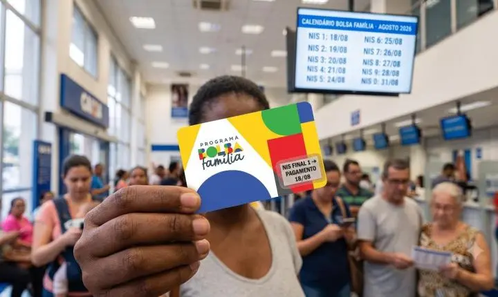 Calendário do Bolsa Família de agosto de 2026 é divulgado pelo governo