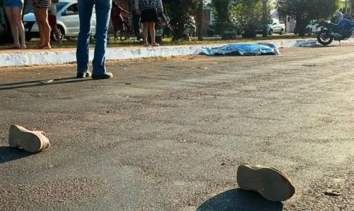 Idosa morre atropelada em Primavera do Leste e motorista foge sem prestar socorro