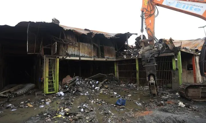 Nova estrutura provisória acelera reconstrução da Ceagesp após incêndio