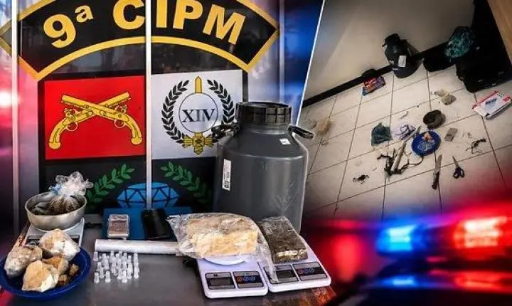 Celular de vítima de tentativa de homicídio leva polícia a descobrir ponto de tráfico em Diamantino