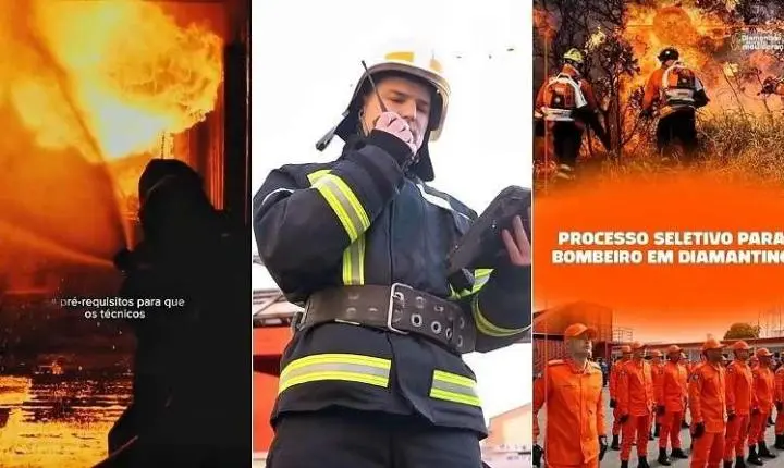 Corpo de Bombeiros abre vagas com salário de R$ 4,3 mil em Diamantino