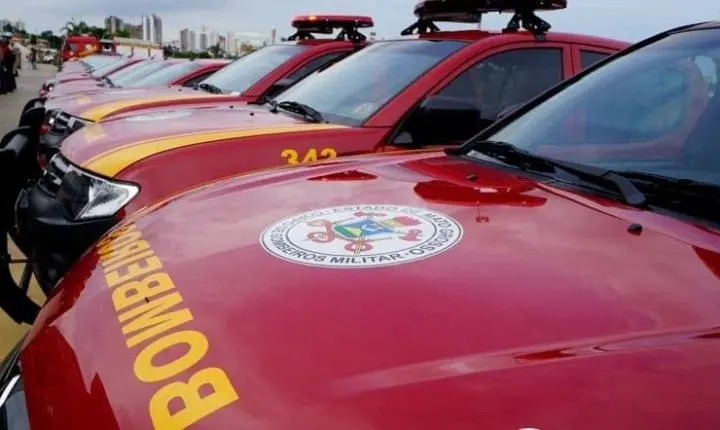 Corpo de Bombeiros extingue oito incêndios florestais e combate outros 12