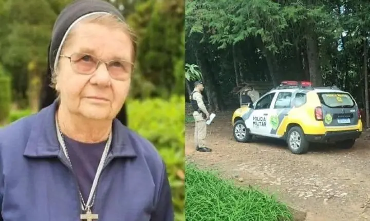 Crime em Convento: Freira de 82 anos é assassinada a pauladas após invasão