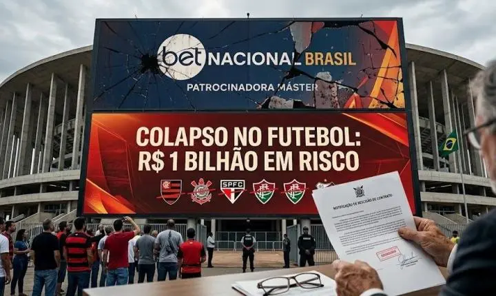 Crise no futebol: bets ameaçam romper patrocínios e põem R$ 1 bilhão da Série A em risco