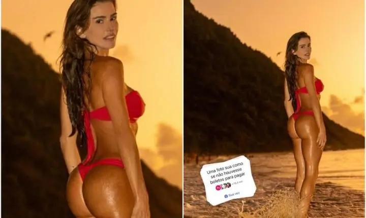 Deborah Secco eleva a temperatura ao entrar em trend: 'Como se não houvesse boletos'