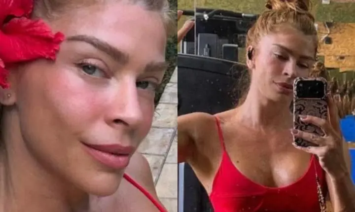 Depois de supercoxas, Grazi Massafera surpreende com vincos profundos no abdômen após treino