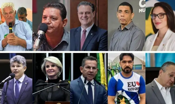 Dez nomes disputam duas vagas de Mato Grosso no Senado