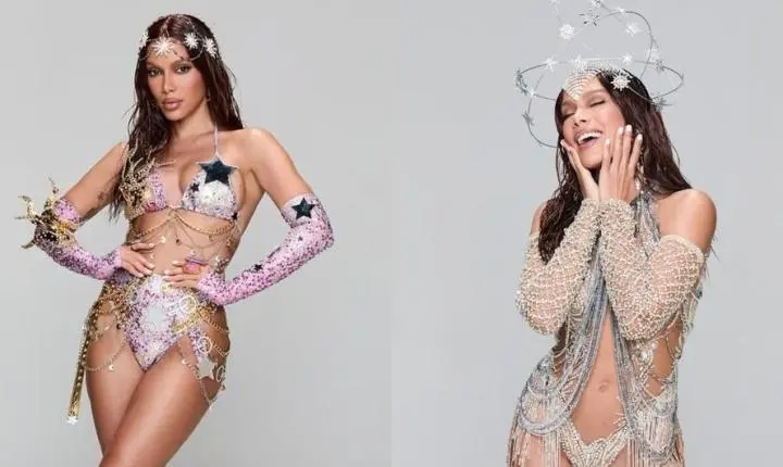 Direção da Grande Rio manda adesivar quadra com fotos de Anitta após anúncio: 'Apaixonados por ela'