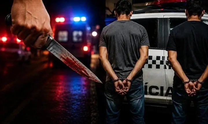 Dois irmãos são esfaqueados após briga e suspeitos são presos em Sorriso