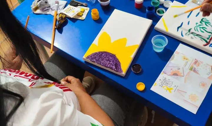 Educação Especial de Rosário Oeste usa arte terapia em ação de apoio à saúde emocional de famílias