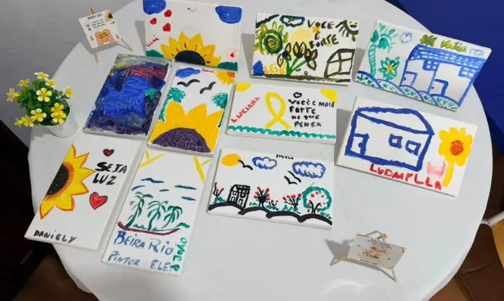 Educação Especial de Rosário Oeste usa arte terapia em ação de apoio à saúde emocional de famílias