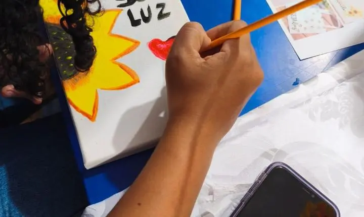 Educação Especial de Rosário Oeste usa arte terapia em ação de apoio à saúde emocional de famílias