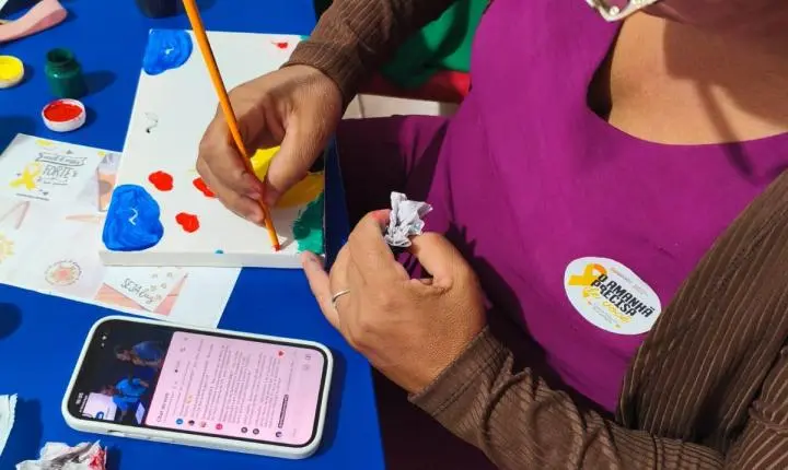 Educação Especial de Rosário Oeste usa arte terapia em ação de apoio à saúde emocional de famílias