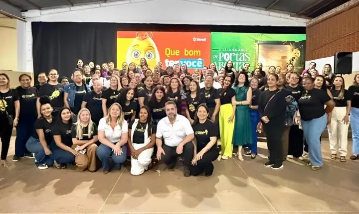 Emília Cipriano reúne educadores em Rosário Oeste durante comemoração dos 20 anos do Programa A União Faz a Vida
