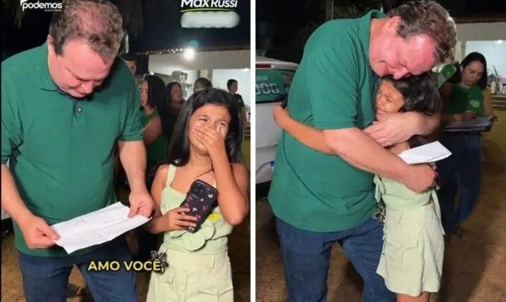 Encontro com eleitora mirim marca agenda de Max Russi em Jangada