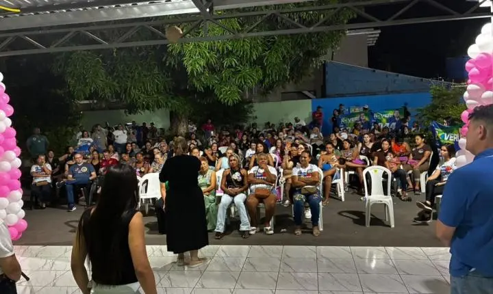 Encontro reúne cerca de 500 mulheres em apoio a Juca do Guaraná em Várzea Grande