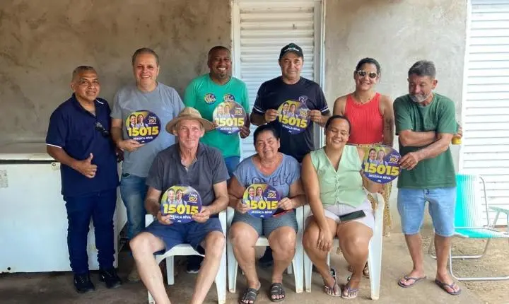 Equipe de Jéssica Riva e Janaína Riva visita Comunidade Marzagão, em Rosário Oeste